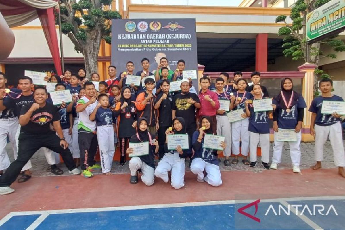 Kodrat Kota Medan juara umum  Kejurda 2025