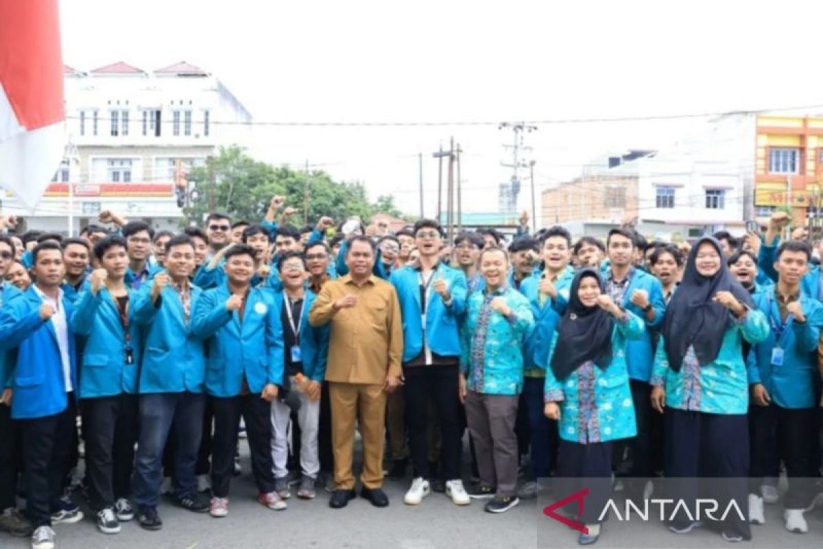 1.117 mahasiswa Unimed KKN di 56 desa di Serdang Bedagai