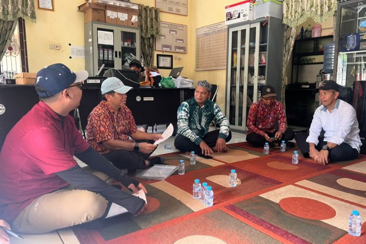 Desa Teluk Karya jalan proses verifikasi lapangan Proklim