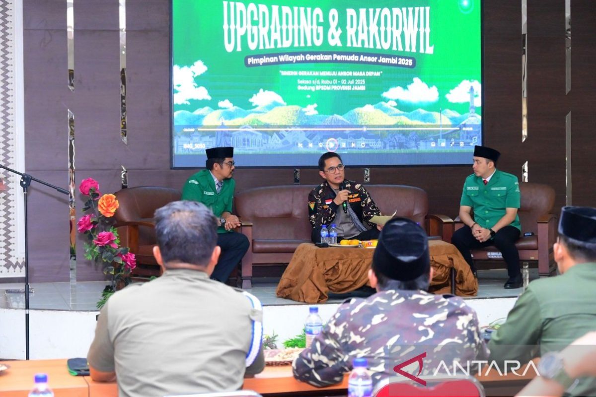Kapolda hadiri Rakorwil PW GP Ansor di Jambi