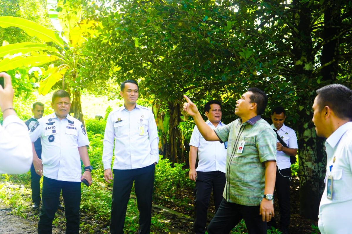 Aset lahan kosong Kanwil Kemenkum Malut akan dibangun gedung dan rumah dinas