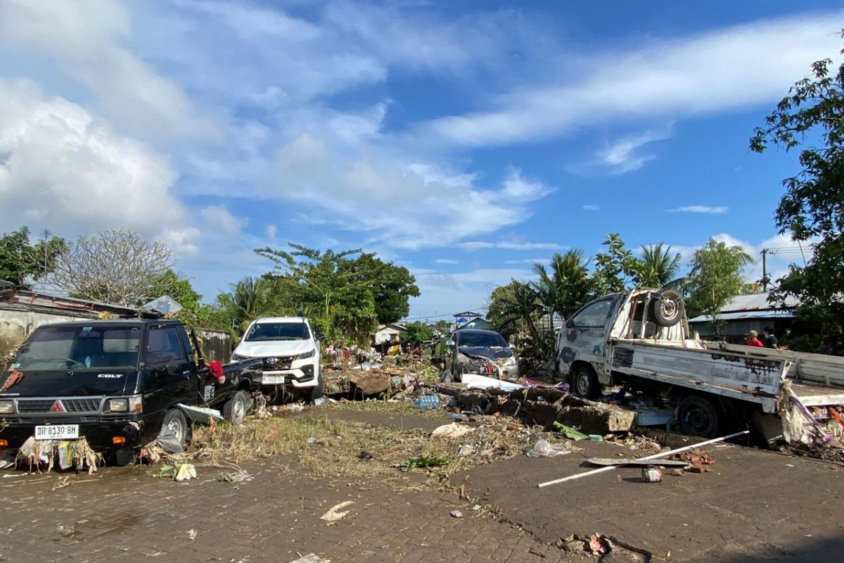 Banjir terparah di Mataram, Pemkot data kerusakan dan kerugian