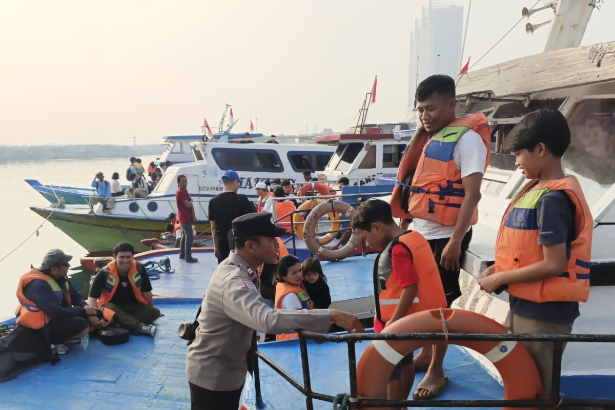 Kepolisian minta nakhoda pastikan keamanan kapal ke Kepulauan Seribu