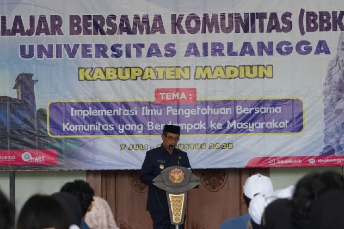 Bupati Madiun terima 370 mahasiswa KKN-BBK Unair Surabaya