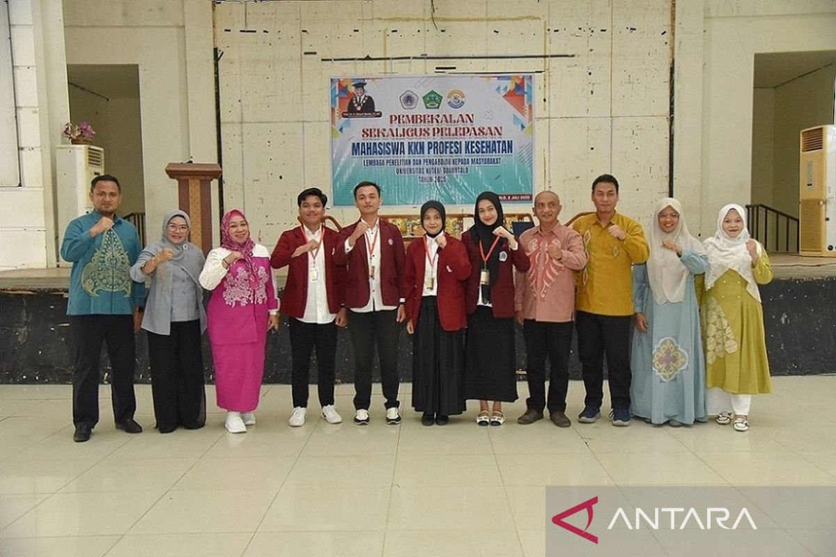 UNG terjunkan ratusan mahasiswa laksanakan program KKN profesi kesehatan