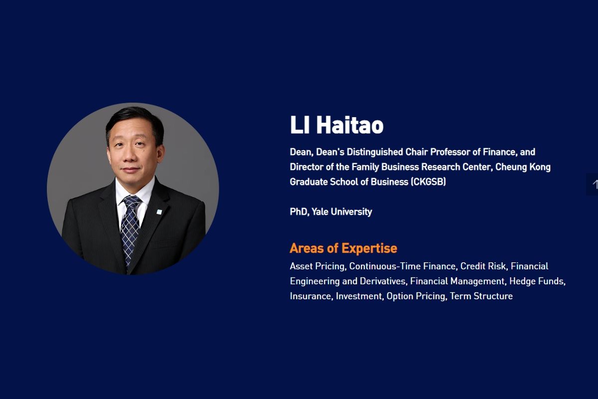 CKGSB Dean Li Haitao Illuminates on China's AI Trajectory at 2025 Summer Davos