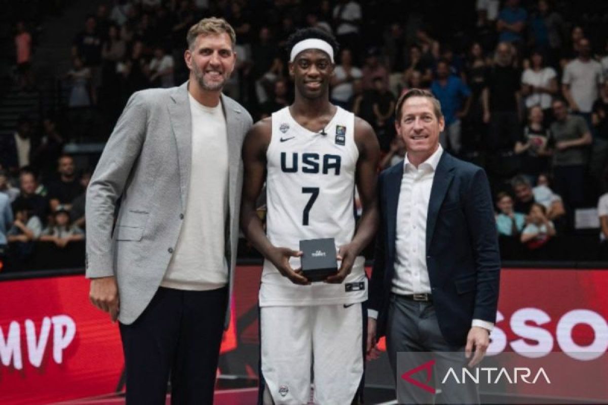 AJ Dybantsa raih MVP dalam Piala Dunia U-19 FIBA 2025