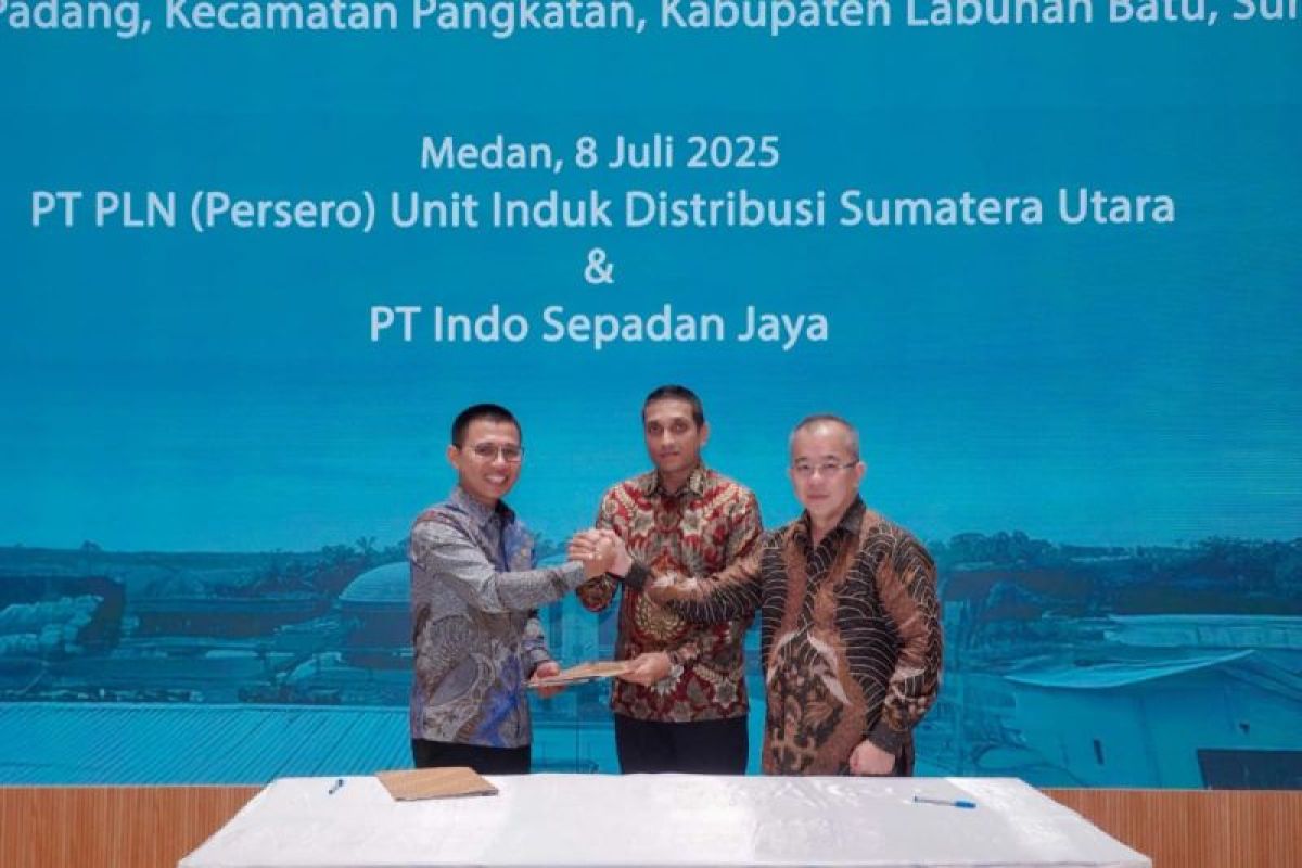 PLN Sumut - Asian Agri perkuat  transisi energi hijau dari PLTBg