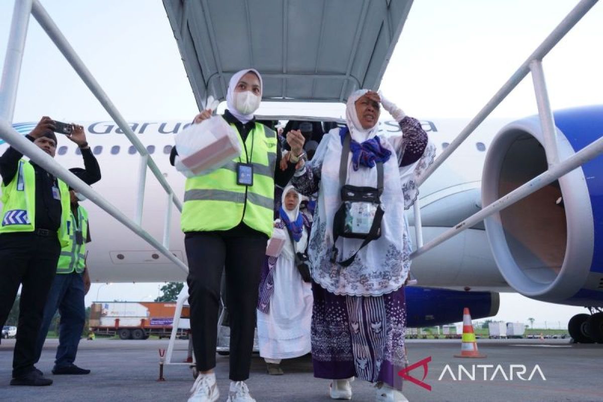 PPIH: Dua kloter terakhir Debarkasi  Medan tiba di tanah air Rabu
