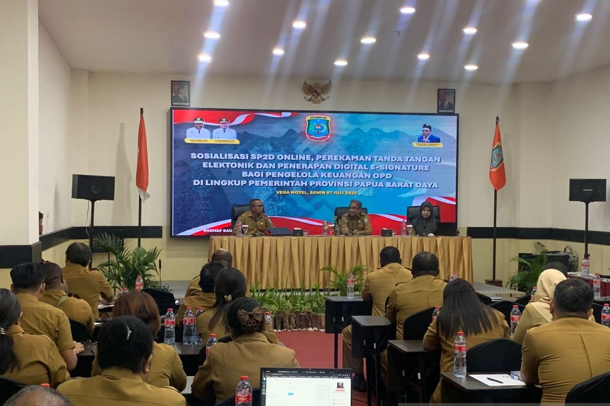 Pemprov Papua Barat Daya terapkan keuangan digital seluruh OPD
