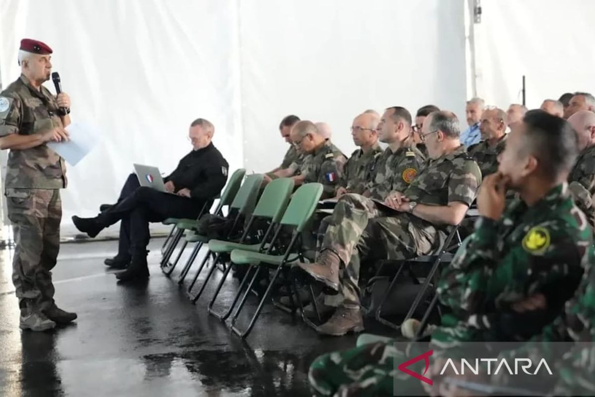 Satgas Patriot II lakukan persiapan jelang tampil di Bastille Day 2025