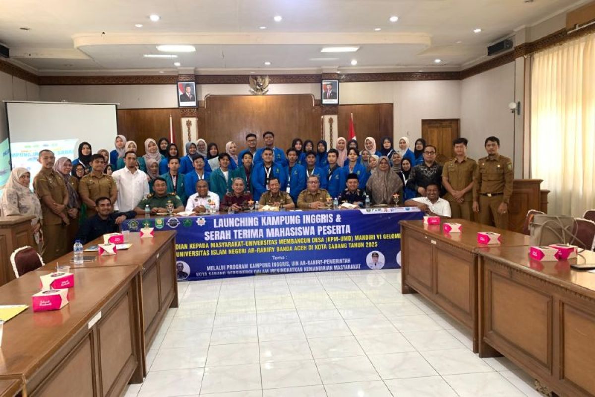 UIN Ar-Raniry Luncurkan Kampung Inggris di Sabang