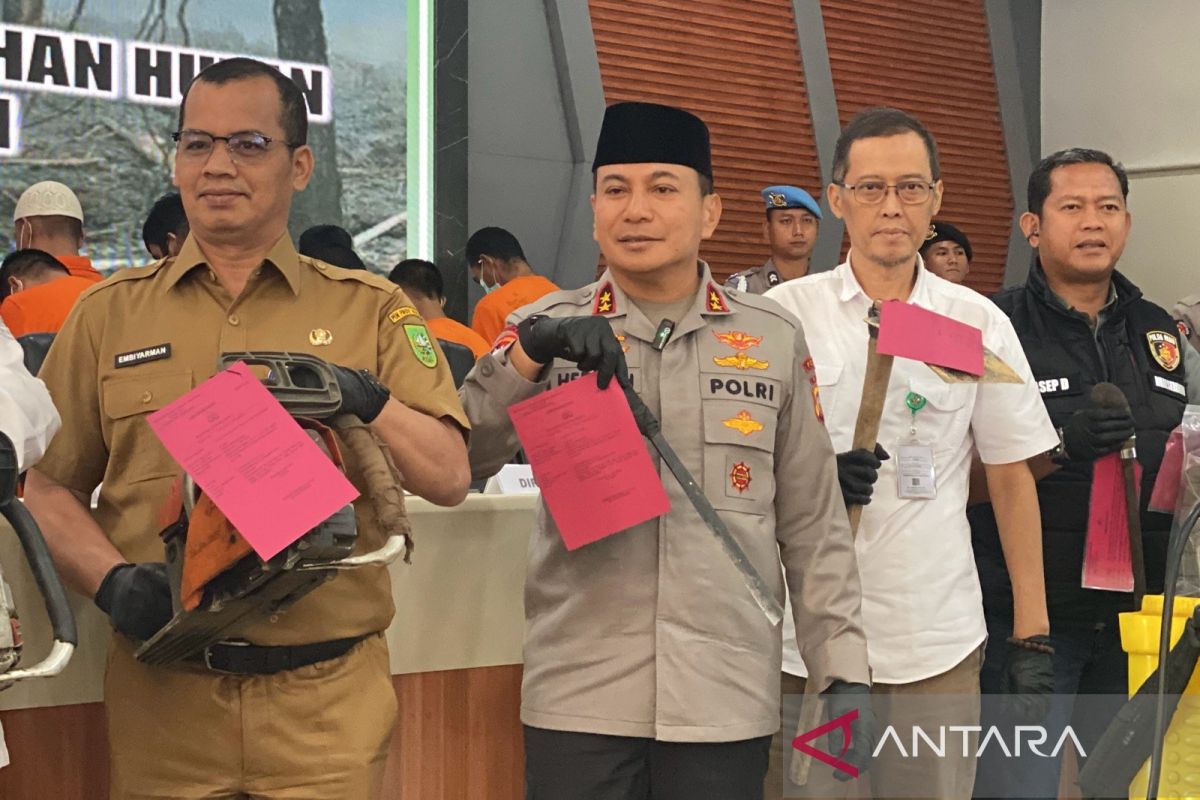 27 kasus karhutla dengan 24 tersangka terjadi di Riau sepanjang 2025