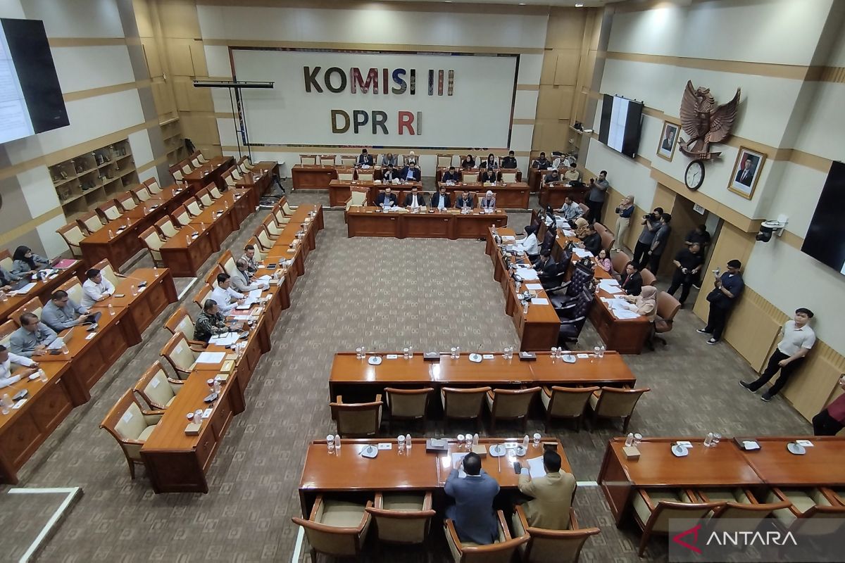 Komisi III DPR mulai pembahasan RUU KUHAP