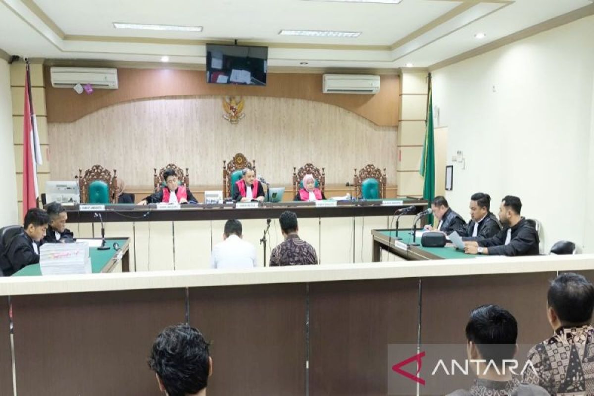 Terdakwa perkara korupsi lahan fiktif di Tanbu sampaikan eksepsi