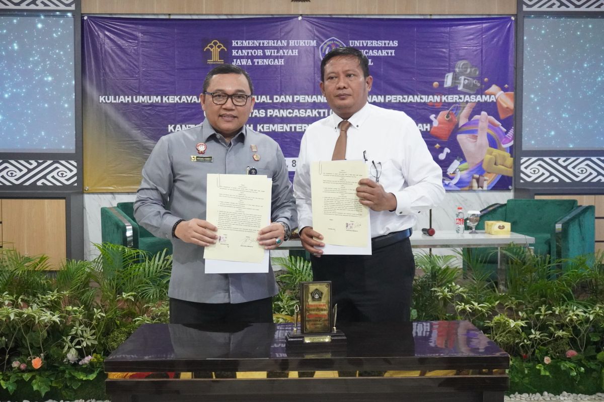 Kemenkum Jateng jalin kerja sama dengan Universitas Pancasakti Tegal