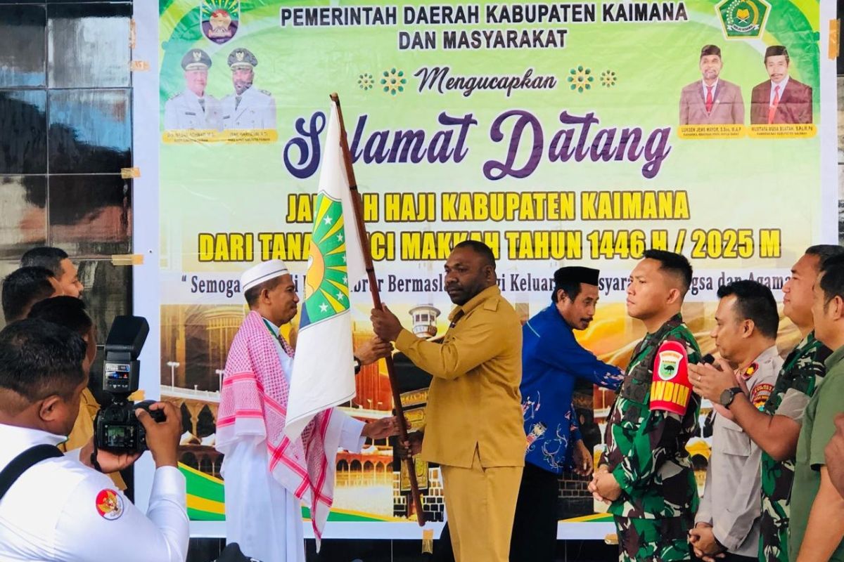 20 haji Kloter 25 Papua Barat tiba di Kaimana
