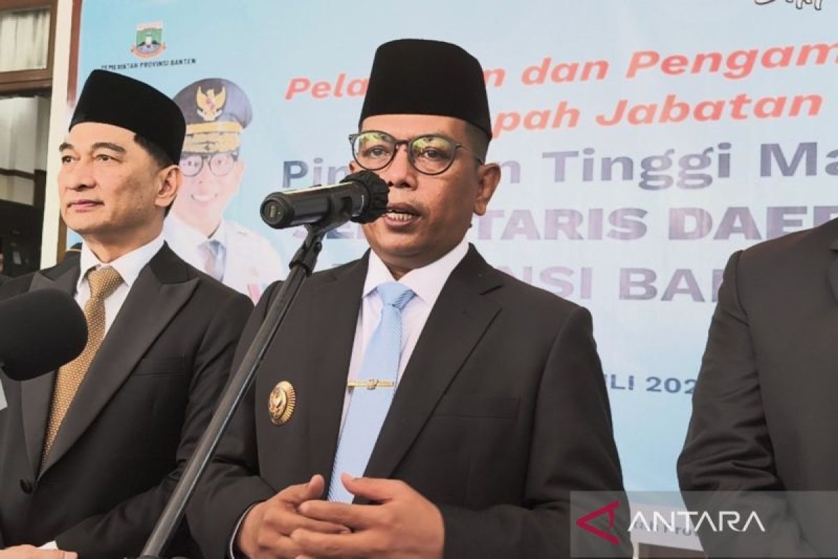 Gubernur Andra Soni bicara soal peran vital Sekda Banten