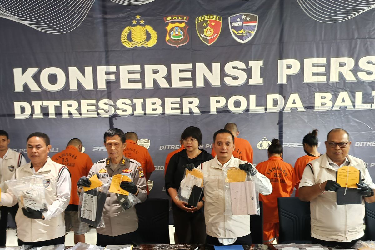 Polda Bali bongkar sindikat pencuri data pribadi dikendali dari Kamboja