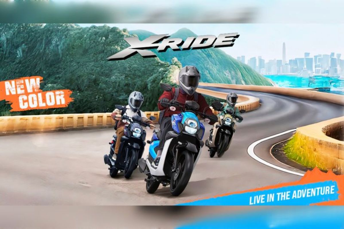 Yamaha X-Ride 125 tampil tangguh dengan warna baru