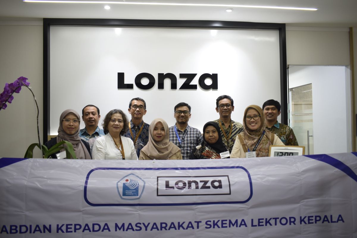 Dosen dan mahasiswa PNJ gelar pengabdian masyarakat di PT Capsugel Indonesia
