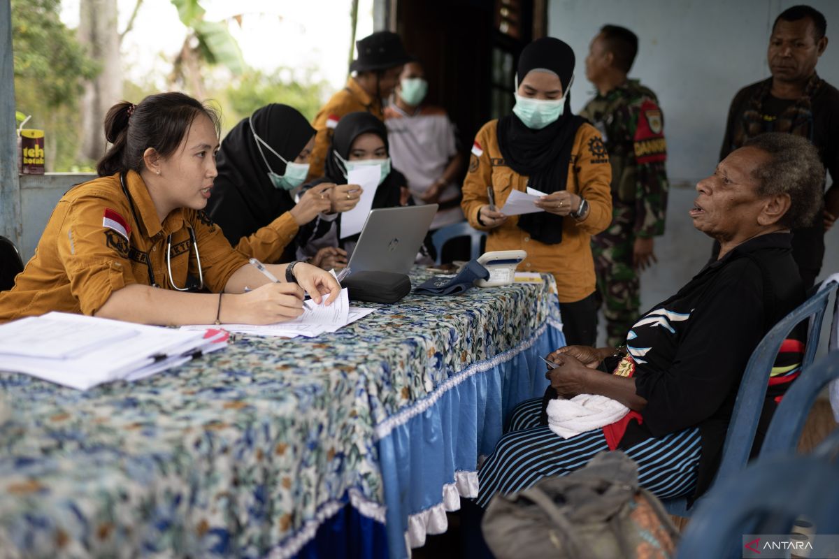 Warga Bupul Merauke tinggalkan hutan demi ikut CKG