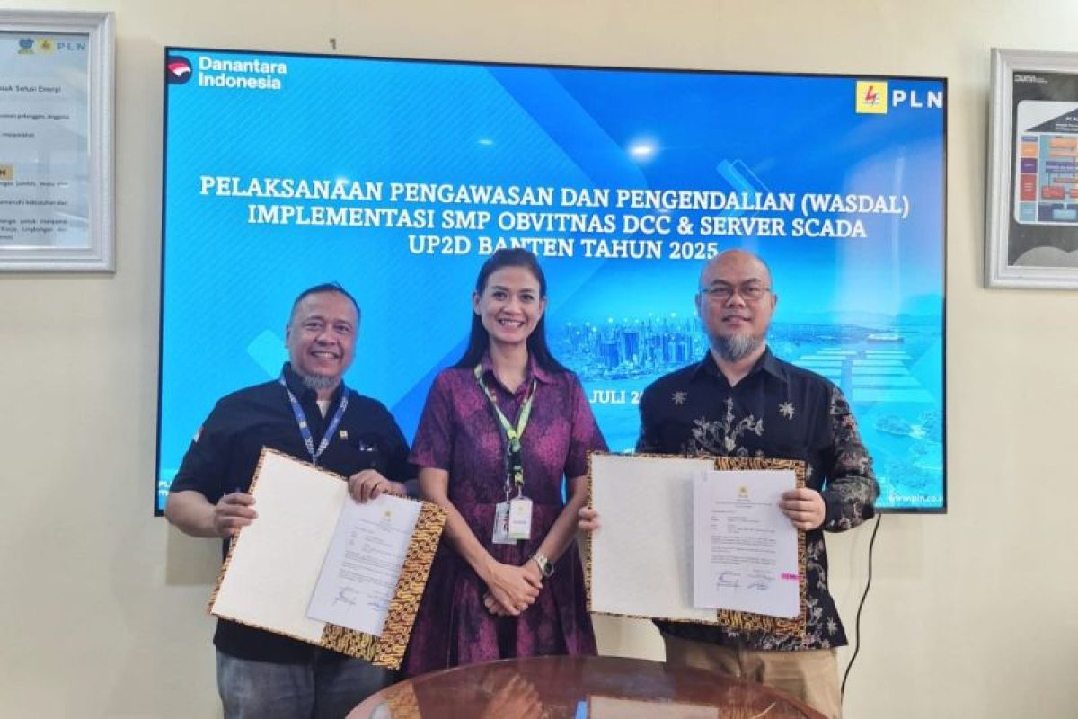 PLN Banten raih predikat emas dalam audit pengamanan Obvitnas