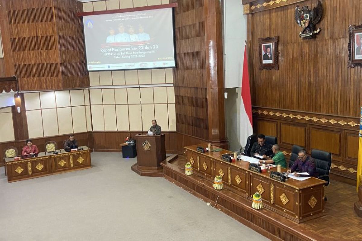 Dewan mulai bentuk banggar bahas raperda perubahan APBD Bali