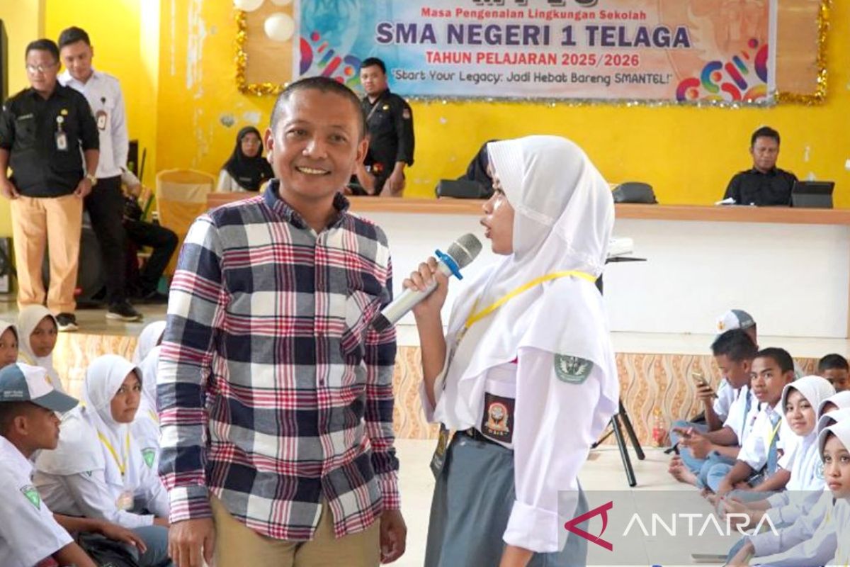KPU Kabupaten Gorontalo sosialisasi pemilih pemula di sekolah