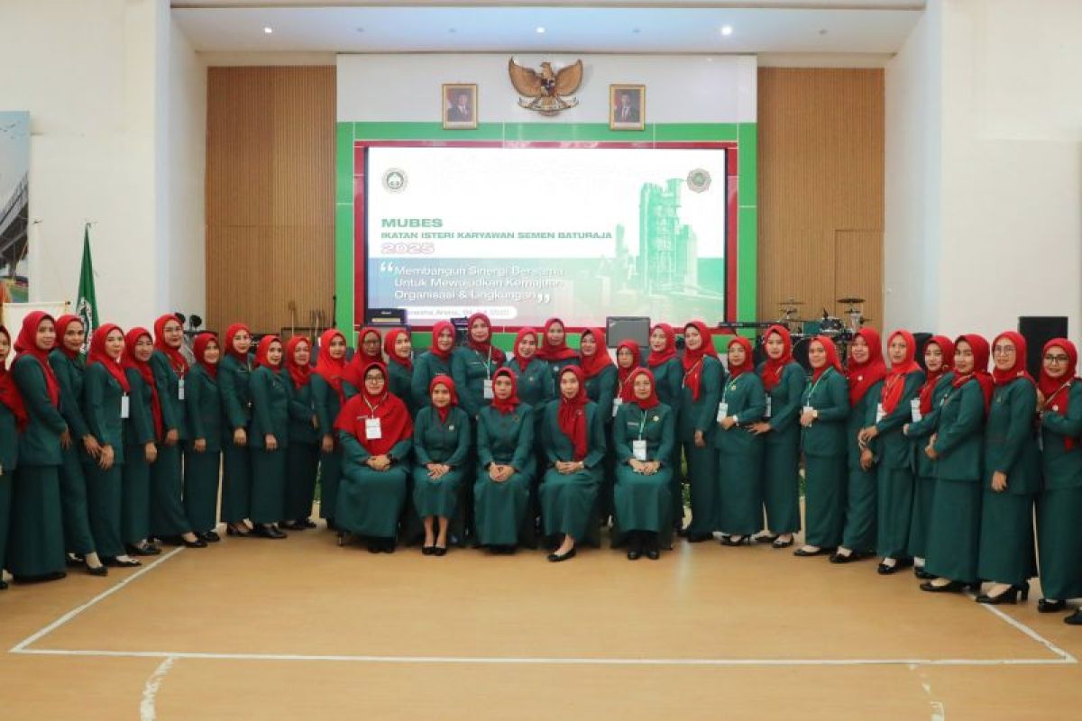 Ikatan Istri Karyawan Semen Baturaja gelar Mubes VII, Yenni Hari Liandu terpilih jadi ketua umum