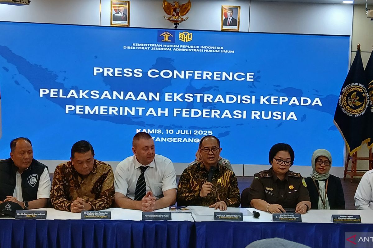 Penyerahan AVZ jadi ekstradisi pertama antara pemerintah Indonesia-Rusia