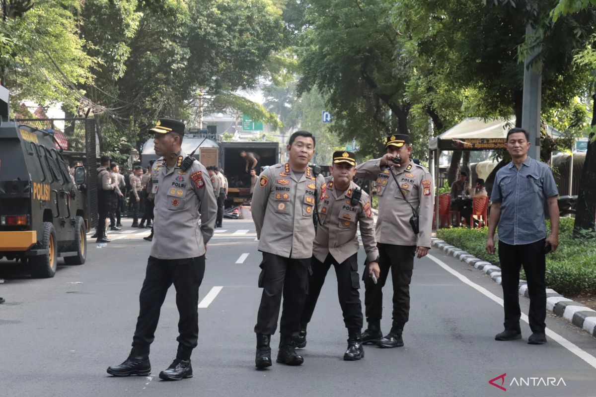 1.087 polisi amankan sidang Hasto di PN Jakpus