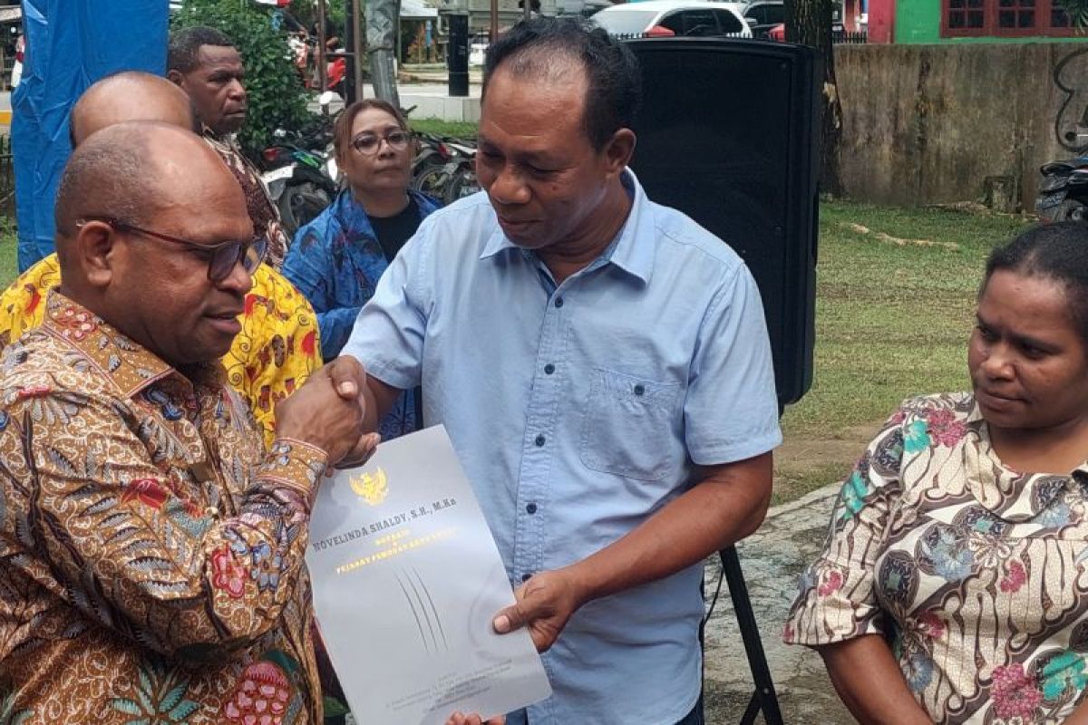 41 Kopdes Merah Putih di Sorong resmi berbadan hukum