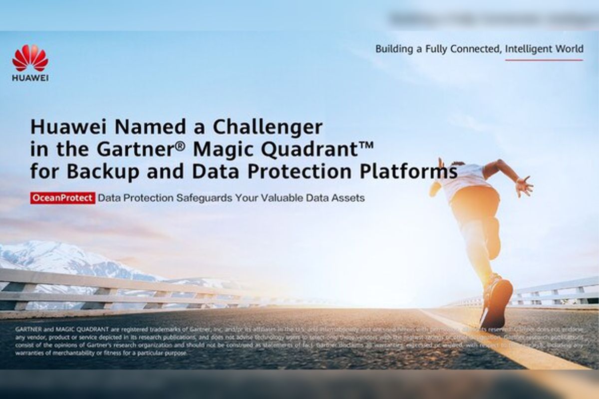 Huawei Named a Challenger in Gartner® Magic Quadrant™ for Backup and Data Protection Platforms