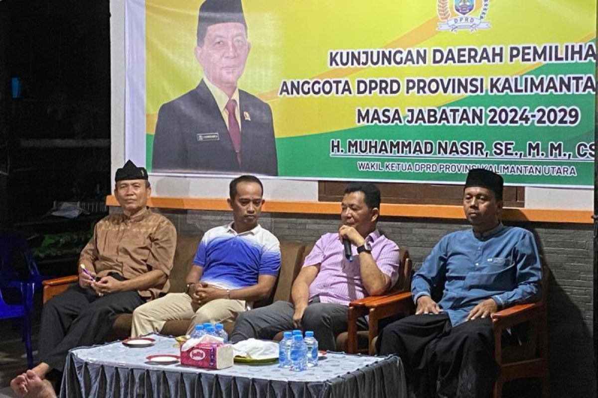 Nasir Menemui Konstituennya di Tanjung Selor