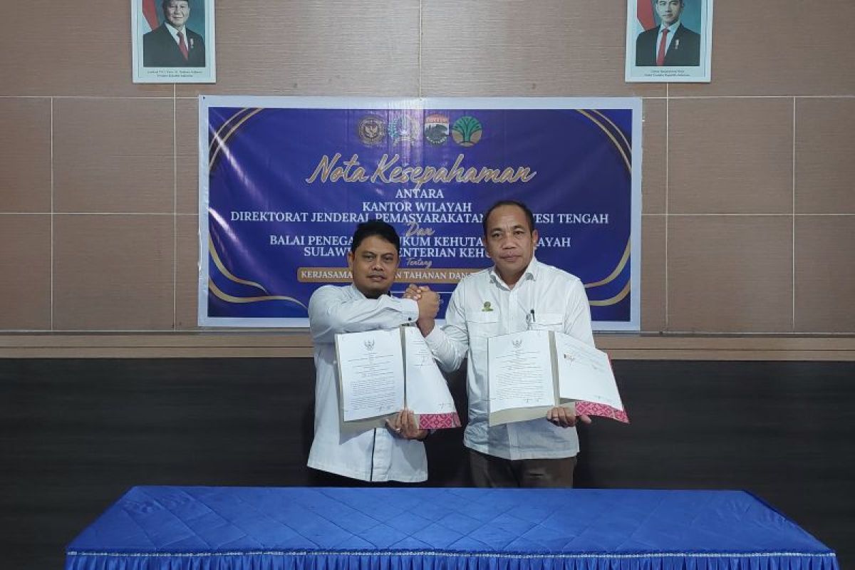 Ditjenpas Sulteng-Balai Gakkumhut kerja sama sistem penitipan tahanan