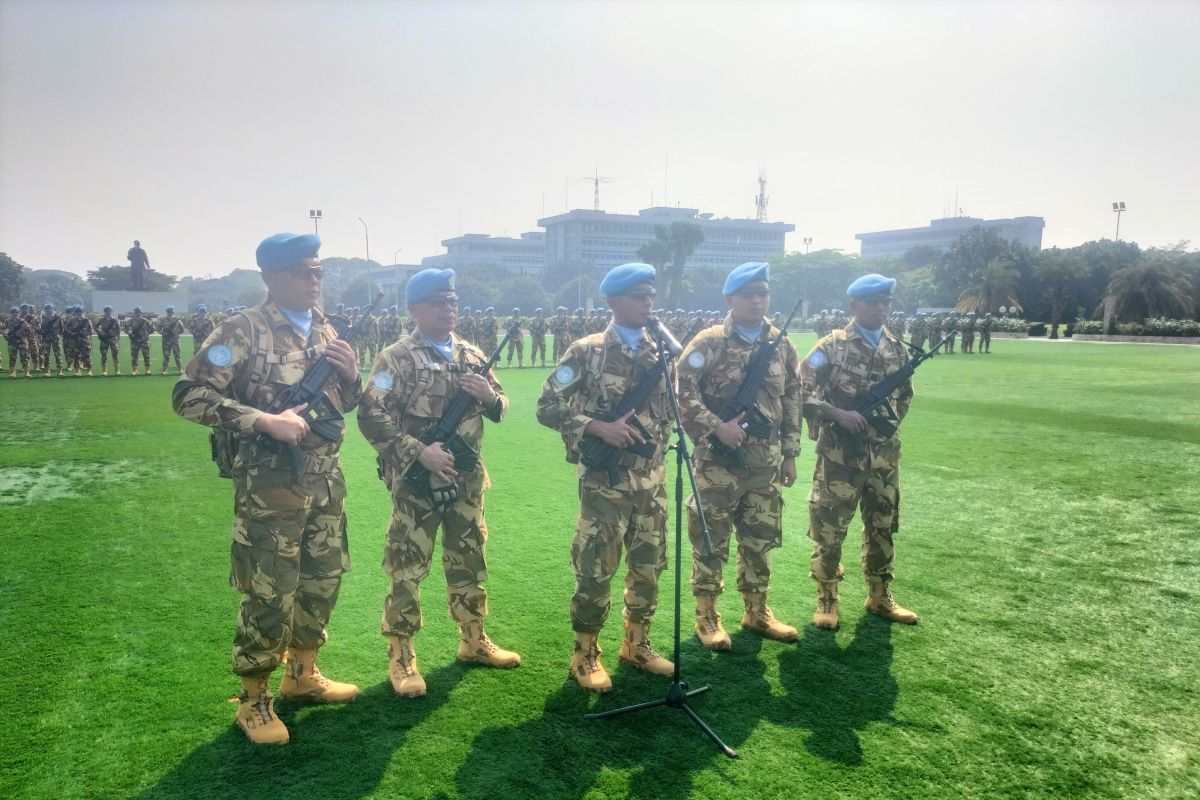 Cerita Satgas Kizi TNI diganggu milisi selama misi perdamaian di Afrika