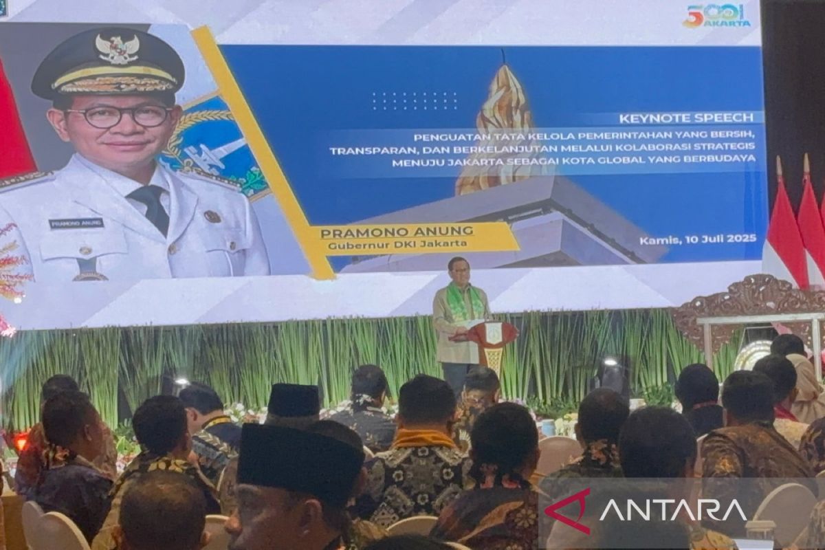 Pram soroti peran DKI sebagai kota global untuk bersih dari korupsi