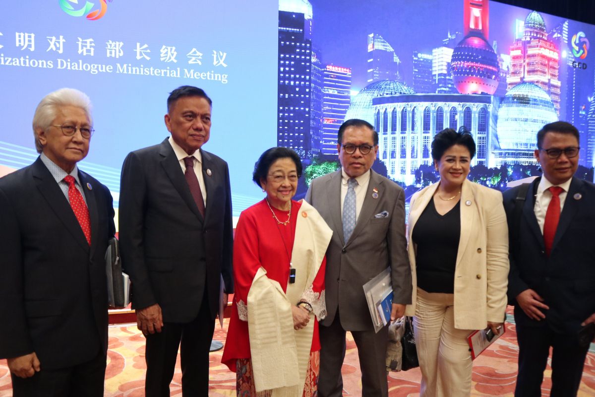 Megawati kenalkan Pancasila dan Bhineka Tunggal Ika di Beijing