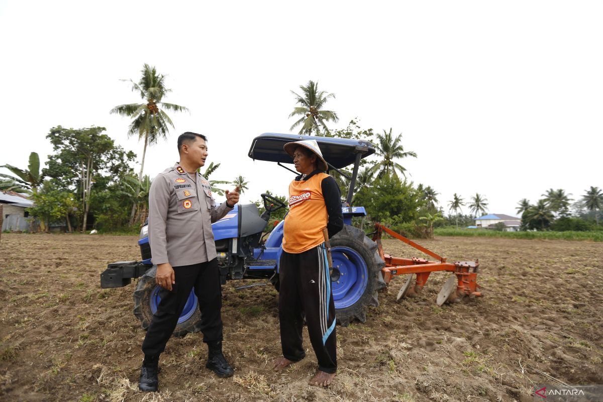 Polri berkomitmen dukung peningkatan produksi jagung di Bone Bolango