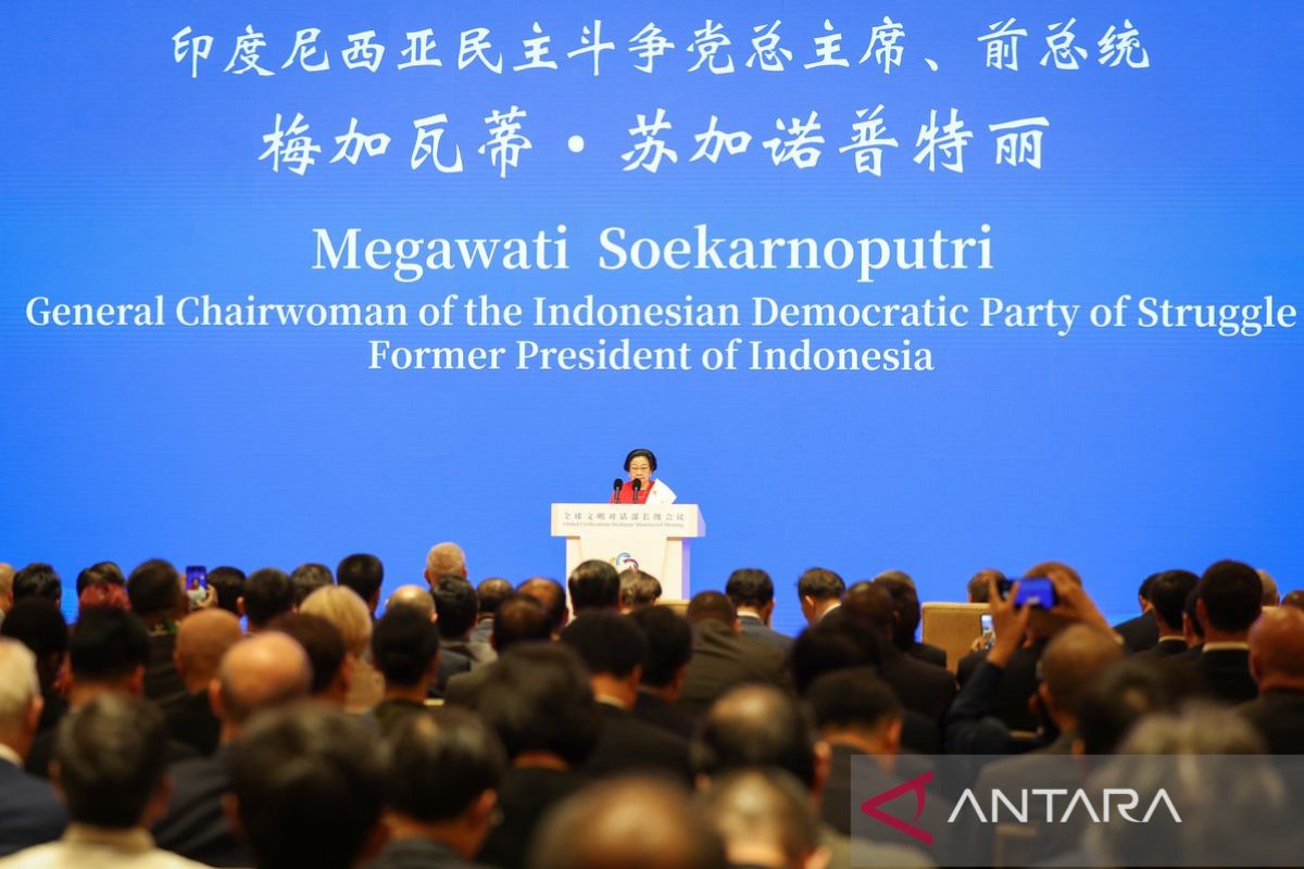 Megawati jadi pembicara pertama pada Dialog Peradaban Global di Beijing