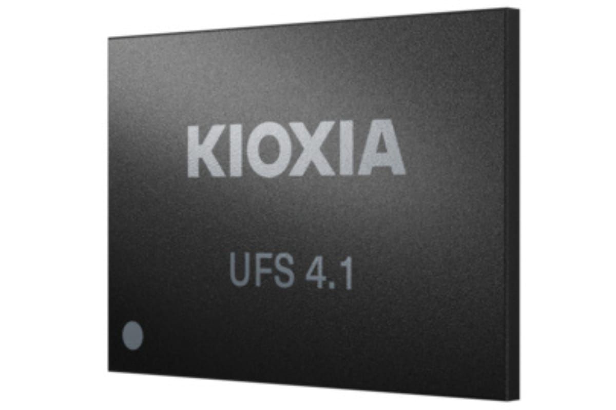 Kioxia Sampling UFS Ver. 4.1 Embedded Flash Memory Devices