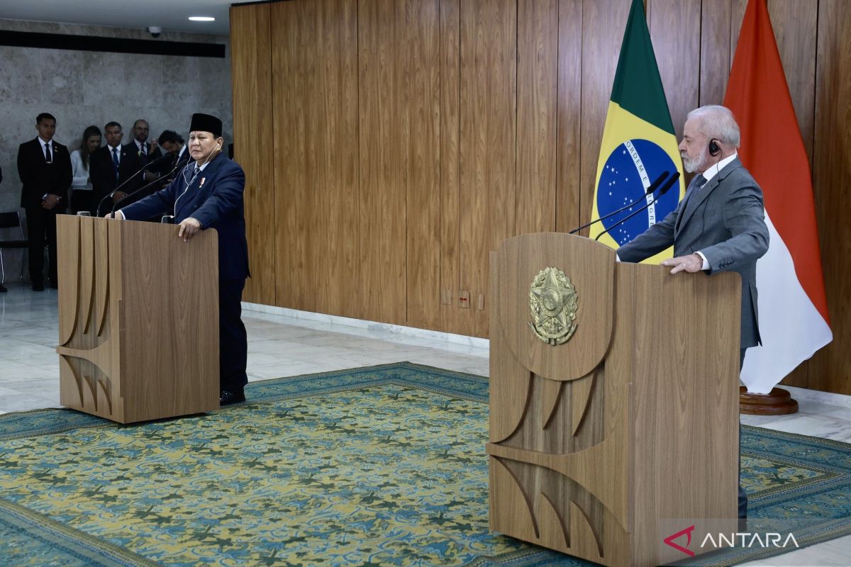 Prabowo, Presiden Lula dukung Palestina anggota penuh PBB