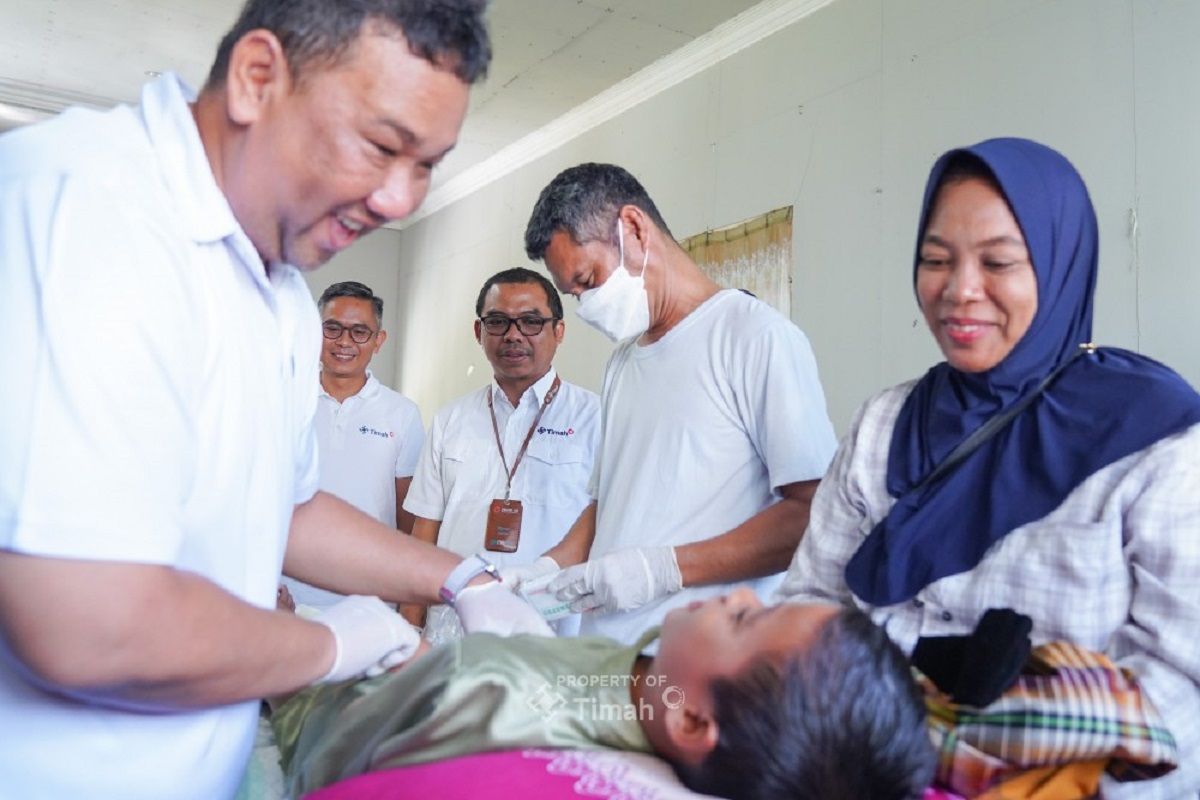 Bulan Bakti HUT ke-49, PT Timah gelar khitanan massal di Riau