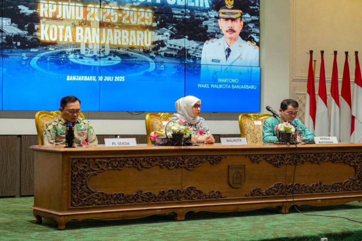 Pemkot susun RPJMD wujudkan visi Banjarbaru Emas
