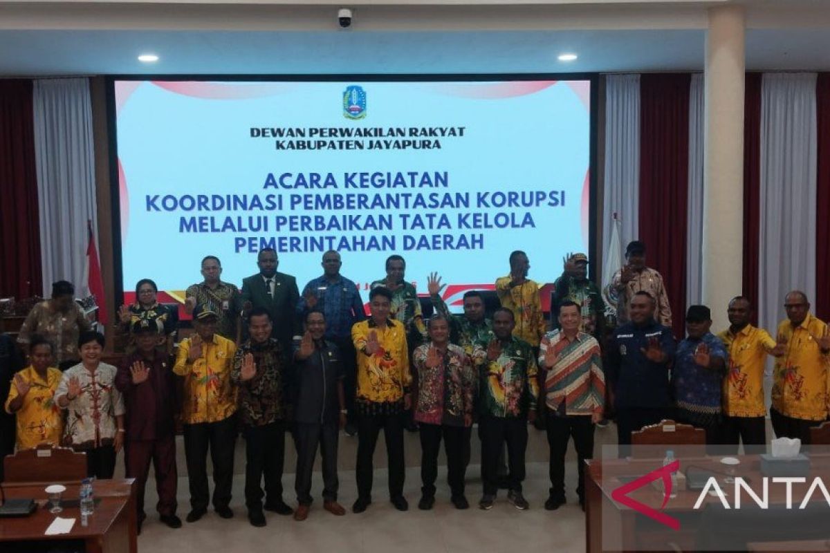 DPRK Jayapura bersama KPK gelar koordinasi pemberantasan korupsi