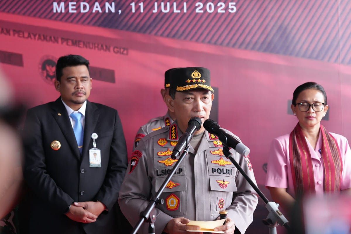 Kapolri tekankan 29 SPPG di Polda Sumut dirasakan penerima manfaat