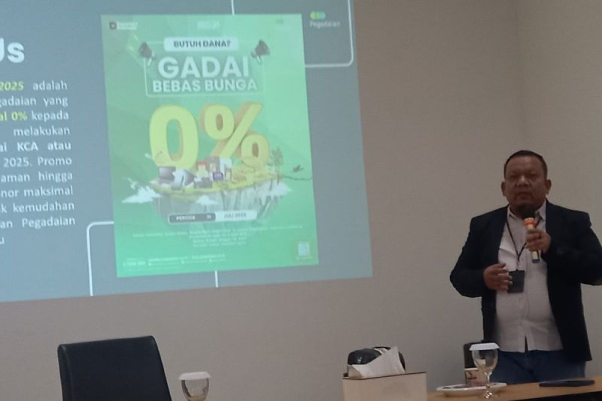 Pegadaian Lampung luncurkan program gadai bunga nol persen