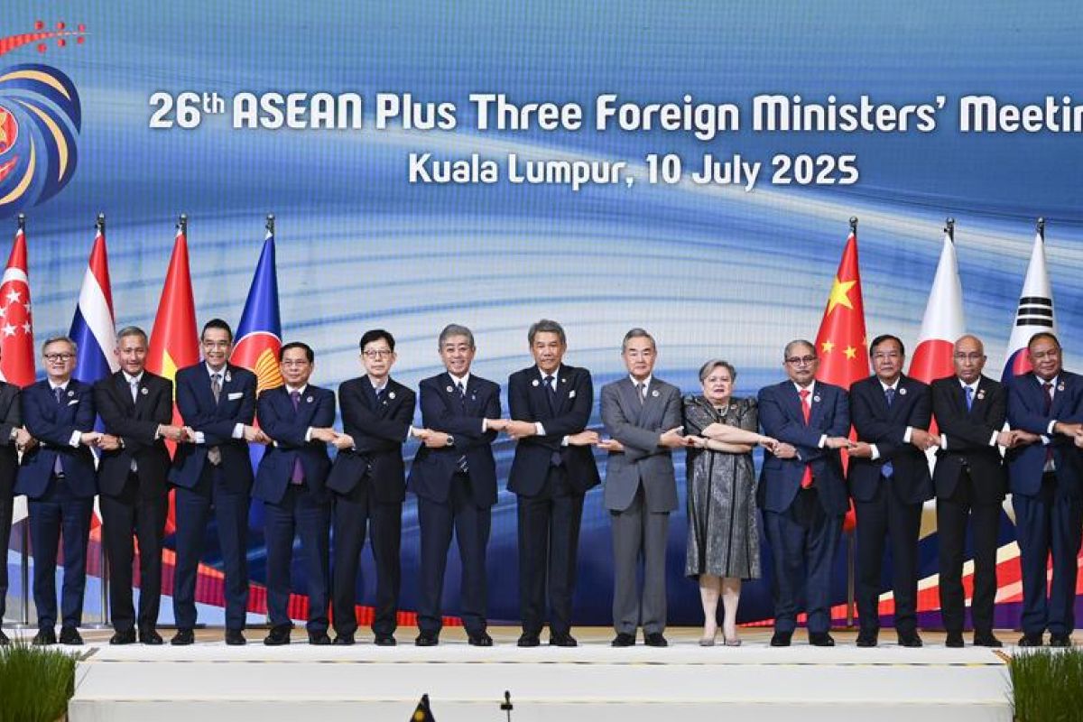 Menlu China sebut ASEAN Plus 3 harus majukan proses integrasi regional