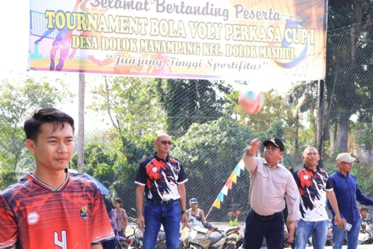 10 klub meriahkan turnamen voli Perkasa Cup 1 Dolok Masihul